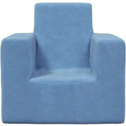 Divano Per Bambini - Divano Relax Sofa Blu In Morbido Peluche BV754272 - BonneVie 7 Divano Per Bambini - Divano Relax Sofa Blu In Morbido Peluche BV754272 - BonneVie -Armonia Casa 91515888 3