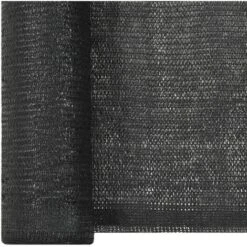 VidaXL Rete Per Privacy In HDPE 1x10 M Nera 150 G/m² -Armonia Casa 91576928 3