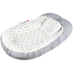 Nido Neonato Bionic Design 7844cm Fatto A Mano In Cotone Double Face (motivo A Punta Di Freccia) 8 Nido Neonato Bionic Design 7844cm Fatto A Mano In Cotone Double Face (motivo A Punta Di Freccia) -Armonia Casa 91650360 4