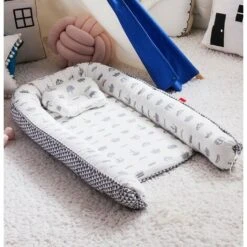 Nido Neonato Bionic Design 7844cm Fatto A Mano In Cotone Double Face (motivo A Punta Di Freccia) 9 Nido Neonato Bionic Design 7844cm Fatto A Mano In Cotone Double Face (motivo A Punta Di Freccia) -Armonia Casa 91650360 5