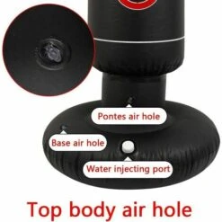 Sacco Da Boxe Gonfiabile Per Adulti Da 160 Cm, Sacco Da Boxe Per Adulti Autoportante, Sacco Da Boxe Per Adulti Con Piedi Pesanti, Muay Thai Kickboxing MMA Attrezzature Per Il Fitness Per Arti Marziali -Armonia Casa 91720948 5