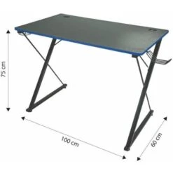 SCRIVANIA GAMING BLU -Armonia Casa 92444953 5