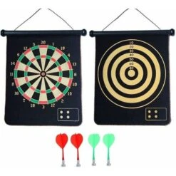 Bersaglio Freccette Magnetico 30cm Con 4 Freccette