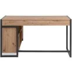 Scrivania Angolare Reversibile Quercia Antracite Denver37A 9 Scrivania Angolare Reversibile Quercia Antracite Denver37A -Armonia Casa 92746530 5