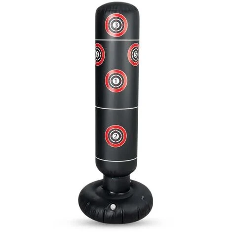 None Sacco Da Boxe Gonfiabile Stand Up Bag Per Allenamento Colonna Gonfiabile Per Sacco Da Boxe Da 155 Cm 2 None Sacco Da Boxe Gonfiabile Stand Up Bag Per Allenamento Colonna Gonfiabile Per Sacco Da Boxe Da 155 Cm - immagine 2