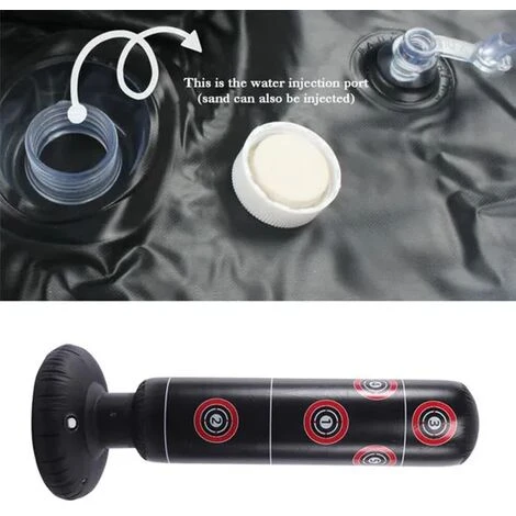 None Sacco Da Boxe Gonfiabile Stand Up Bag Per Allenamento Colonna Gonfiabile Per Sacco Da Boxe Da 155 Cm 4 None Sacco Da Boxe Gonfiabile Stand Up Bag Per Allenamento Colonna Gonfiabile Per Sacco Da Boxe Da 155 Cm - immagine 4