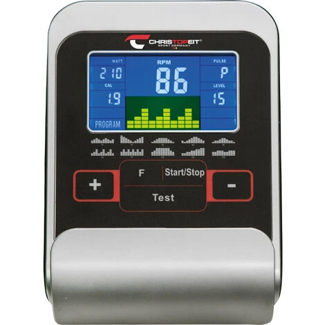 Christopeit Cyclette AL2 Ergometro Argento/nero 2 Christopeit Cyclette AL2 Ergometro Argento/nero - immagine 2