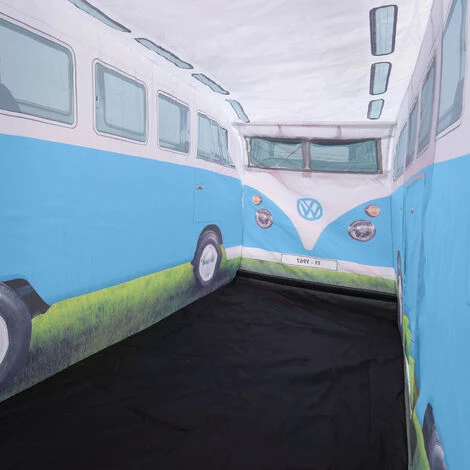Volkswagen Camper Van Tenda Per Bambini Blu 5 Volkswagen Camper Van Tenda Per Bambini Blu - immagine 5