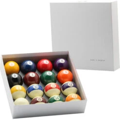 Set Di Palle Da Biliardo Aramith Continental 48 Mm
