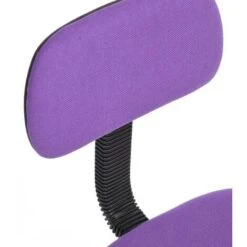 Sedia Poltrona Operativa Con Ruote Ufficio Cameretta Stanzetta In Tessuto Viola -Armonia Casa 93984427 4