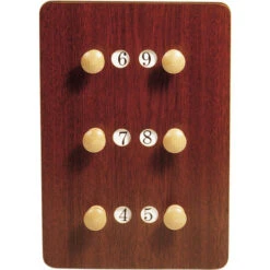 Buffalo Tabellone Segnapunti Carambola X3, 24 X 35 Cm