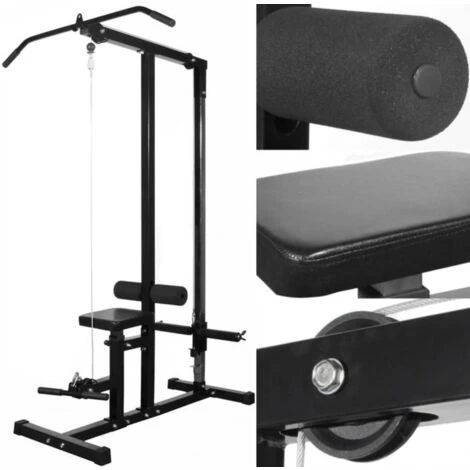 Panca Multifunzione Home-Fitness Senza Pesi Palestra In Casa VidaXL 5 Panca Multifunzione Home-Fitness Senza Pesi Palestra In Casa VidaXL - immagine 5