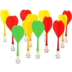 Trade Shop - 3 Freccette Frecce Dardi Di Ricambio Per Gioco Tiro Al Bersaglio Punta Magnetica -Armonia Casa 95115660 3