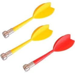 Trade Shop - 3 Freccette Frecce Dardi Di Ricambio Per Gioco Tiro Al Bersaglio Punta Magnetica -Armonia Casa 95115660 5