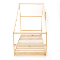 Letto Per Bambini Montessori In Legno Ecologico Robincool Sweet Dreams 198x95x150 Cm Per Materasso Di 190x90 Cm Ghirlanda LED 9 Letto Per Bambini Montessori In Legno Ecologico Robincool Sweet Dreams 198x95x150 Cm Per Materasso Di 190x90 Cm Ghirlanda LED -Armonia Casa 95204810 5