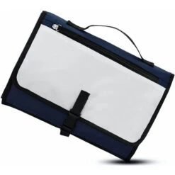 Il Miglior Fasciatoio Rimovibile, Fasciatoio Pieghevole Portatile E Impermeabili, Tasche A Rete E Chiusura Con Cerniera (blu)