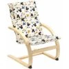 Disney Poltrona In Legno Per Bambini Mickey Geometric