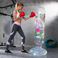 Attrezzatura Sportiva GTA Colonna Da Boxe Gonfiabile Per Fitness E Allenamento A Casa Sacco Da Boxe In Vetro Autoportante Clear Crystal 6 Attrezzatura Sportiva GTA Colonna Da Boxe Gonfiabile Per Fitness E Allenamento A Casa Sacco Da Boxe In Vetro Autoportante Clear Crystal -Armonia Casa 95749624 3