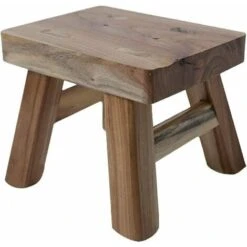 Sgabello Multifunzione E Vernice Per Sedile Da BagnoSgabello A Gradini In Legno Con 4 Gambe Per Corridoio Di Neonati E Bambini