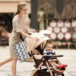 Fasciatoio, Fasciatoio Da Viaggio, Fasciatoio Pieghevole Con Tasche Per Cuscino Per La Testa Kit Fasciatoio Per Orinatoio 6090 Cm Grigio ， -Armonia Casa 96205391 5