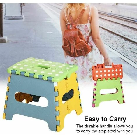 Sgabello Pieghevole In Plastica 1 Pezzo, Piccolo Sgabello Pieghevole, Sgabello Pieghevole Per Bambini E Adulti, 3 Sgabello Pieghevole In Plastica 1 Pezzo, Piccolo Sgabello Pieghevole, Sgabello Pieghevole Per Bambini E Adulti, - immagine 3