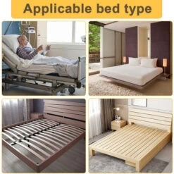 Randaco Rete Pieghevole Di Sicurezza Laterale Per Letto Per Anziani, Per Adulti, Supporto Per Ringhiere Di Palmari E Paletti In Metallo -Armonia Casa 96518579 3