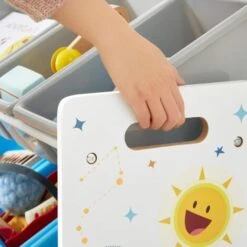 Songmics Scaffale Per Giocattoli, Mobile Cameretta A 4 Ripiani Con 16 Contenitori Rimovibili In Plastica, Organizzatore Giochi Per Bambini, Stanza Dei Giochi, Bianco, Azzurro E Grigio , 7 Songmics Scaffale Per Giocattoli, Mobile Cameretta A 4 Ripiani Con 16 Contenitori Rimovibili In Plastica, Organizzatore Giochi Per Bambini, Stanza Dei Giochi, Bianco, Azzurro E Grigio , -Armonia Casa 96922973 3