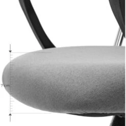 Songmics Sedia Da Ufficio, Poltrona Da Ufficio Ergonomica, Sedia Girevole E Rivestita In Tessuto, Regolabile In Altezza E Inclinazione Libera, Portata Max 120 Kg, Seduta Imbottita, Grigio 8 Songmics Sedia Da Ufficio, Poltrona Da Ufficio Ergonomica, Sedia Girevole E Rivestita In Tessuto, Regolabile In Altezza E Inclinazione Libera, Portata Max 120 Kg, Seduta Imbottita, Grigio -Armonia Casa 96923249 4