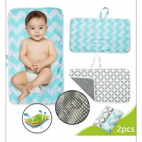 Fasciatoio, 2 Pezzi, Fasciatoio Portatile, Fasciatoio, Fasciatoio, Fasciatoio Impermeabile, Adatto Per Neonati, Casa, Viaggi 1 Fasciatoio, 2 Pezzi, Fasciatoio Portatile, Fasciatoio, Fasciatoio, Fasciatoio Impermeabile, Adatto Per Neonati, Casa, Viaggi