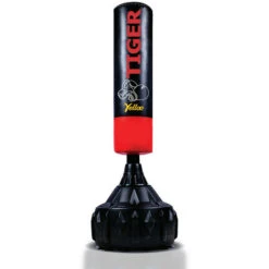 Sacco Da Boxe Pugilato Yelloo Tiger Allenamento X1010 Base Autoportante Con 12 Potenti Ventose DaRiempire Con Sabbia O Acqua Per Adulti E Giovani