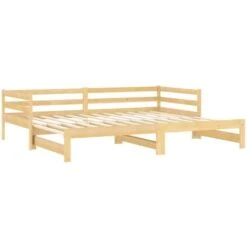 Nova Divano Letto Design Semplice Con Piano Estraibile 90x200cm Vari Colori Colore : Marrone -Armonia Casa 98438617 5