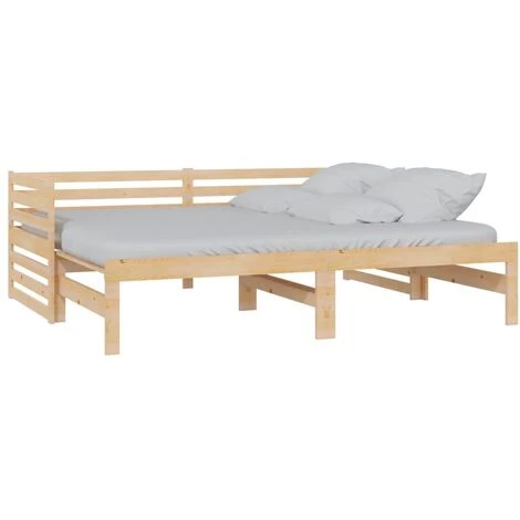 Nova Divano Letto Da 90x200 Cm Estraibile In Legno Di Dino Disponibile In Vari Colori Colore : Marrone 2 Nova Divano Letto Da 90x200 Cm Estraibile In Legno Di Dino Disponibile In Vari Colori Colore : Marrone - immagine 2