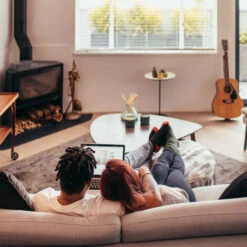 Relaxdays Tavolino Per Laptop, Pieghevole, Letto E Divano, 26x63x40 Cm, Tavolinetto Per Notebook, MDF E Ferro, Azzurro -Armonia Casa 98564222 5