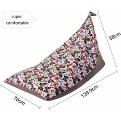 Beanbag In Peluche Per Bambini Beanbag A Forma Di Animale Per Bambini. Federa Per Cuscino Extra Large In Velluto Super Morbido Per Ragazzi E Adulti -Armonia Casa 98711839 4