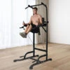 Bigzzia Multi Pull Up Bar Dip Station Altezza Regolabile Torre Di Potenza Attrezzature Esercizio Fitness Stazione Di Allenamento Per Casa Palestra