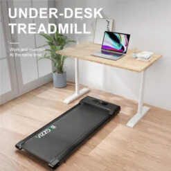 Bigzzia Tapis Roulant Elettrico Pieghevole,Walking Pad 10 Km/h,Tappeto Corsa Extra Large 42CM,con Telecomando E Display LCD,Telaio Rinforzato And 220LB Max Weight For Home Office Exercise - Nero 9 Bigzzia Tapis Roulant Elettrico Pieghevole,Walking Pad 10 Km/h,Tappeto Corsa Extra Large 42CM,con Telecomando E Display LCD,Telaio Rinforzato And 220LB Max Weight For Home Office Exercise - Nero -Armonia Casa 98925597 5