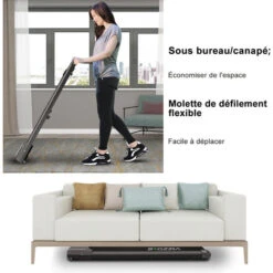 Tapis Roulant Portatile 1,5 Cavalli - 1-10 Km/h Velocità Regolabile - Grigio 8 Tapis Roulant Portatile 1,5 Cavalli - 1-10 Km/h Velocità Regolabile - Grigio -Armonia Casa 98925652 4