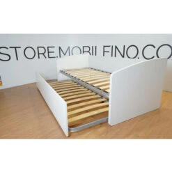 600 - Divano Letto Sagomato Singolo 80x190 Con Secondo Letto Estraibile - Salvia -Armonia Casa 99587041 5