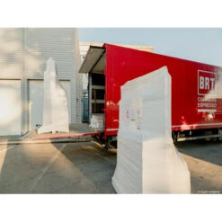 SMART120B - Letto A Castello Con Ballatoio Retro E Letto Inferiore Da Una Piazza E Mezza Con Gradinata Contenitore - Rovere Rock E Zolfo -Armonia Casa 99587101 4