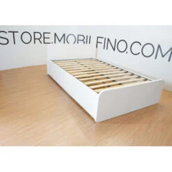 864R - Letto Cameretta 120x190 1piazza E Mezzo Con Secondo Letto Estraibile E Testate Personalizzabili.Reti Incluse - Salvia -Armonia Casa 99587109 5