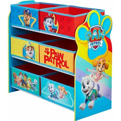 Scaffale Portagiochi Paw Patrol La Squadra Dei Cuccioli 2 Scaffale Portagiochi Paw Patrol La Squadra Dei Cuccioli - immagine 2