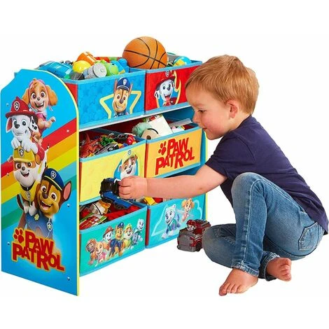 Scaffale Portagiochi Paw Patrol La Squadra Dei Cuccioli 4 Scaffale Portagiochi Paw Patrol La Squadra Dei Cuccioli - immagine 4