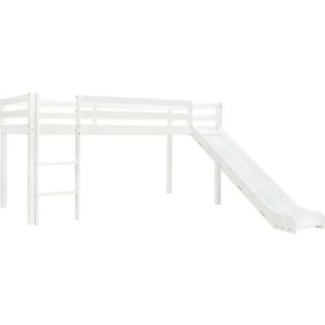 Letto Matrimoniale Moderno Letto A Castello Struttura Letto Per Bambini Scivolo E Scala In Pino 97x208cm ITD69988 1 Letto Matrimoniale Moderno Letto A Castello Struttura Letto Per Bambini Scivolo E Scala In Pino 97x208cm ITD69988
