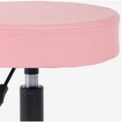 Sgabello Girevole Estetista Ergonomico Regolabile Imbottito Senzu Colore: Rosa 8 Sgabello Girevole Estetista Ergonomico Regolabile Imbottito Senzu Colore: Rosa -Armonia Casa 99956226 4